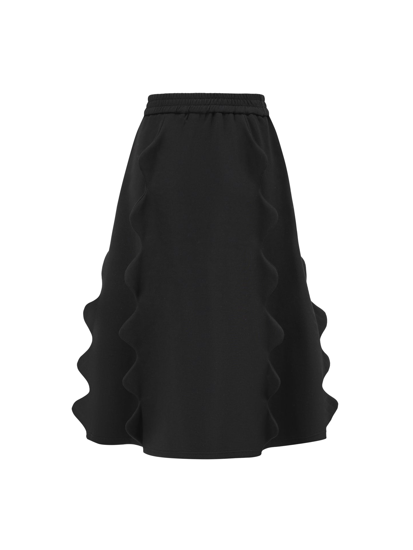 Wave Long Skirt