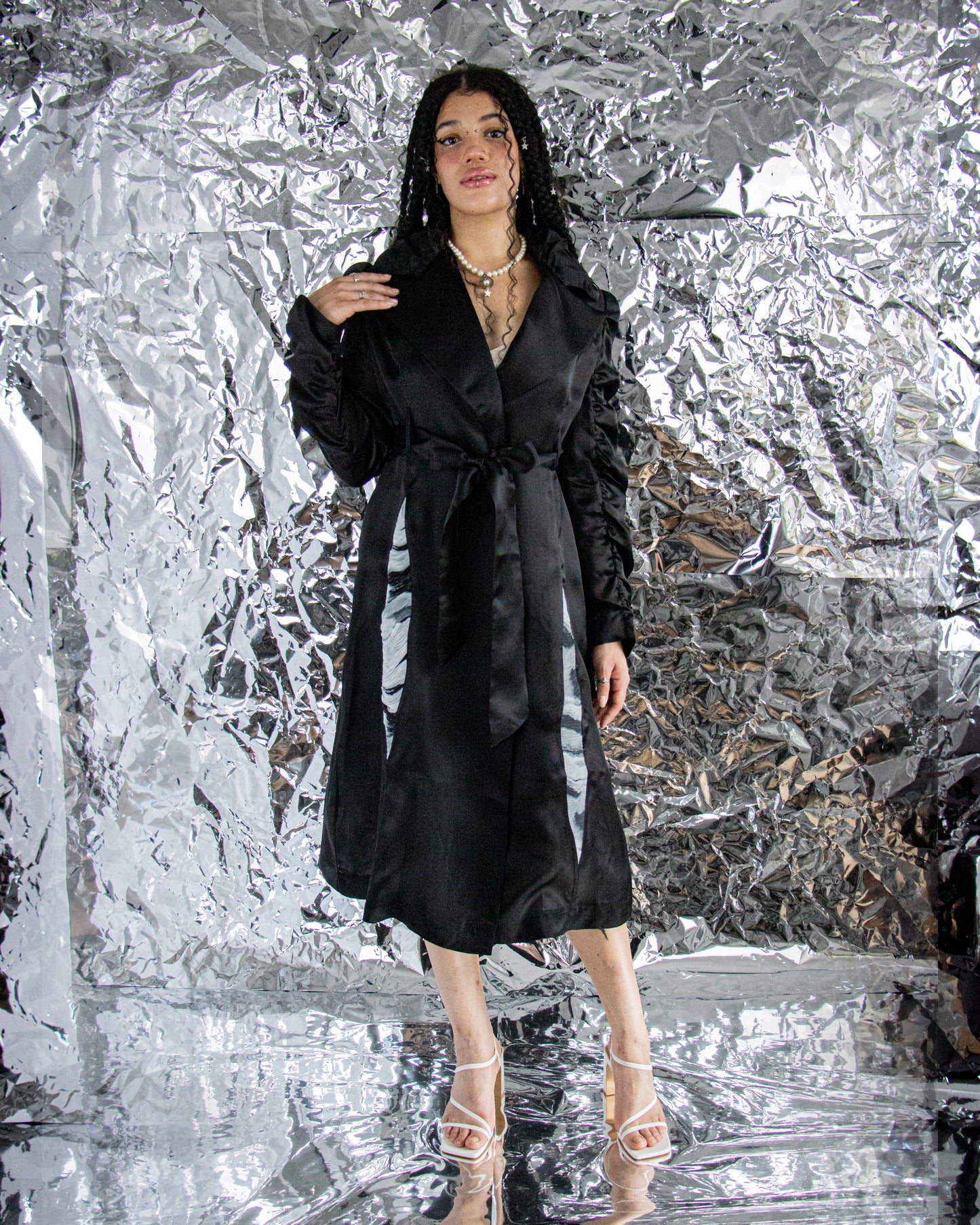 Pure Silk Coat