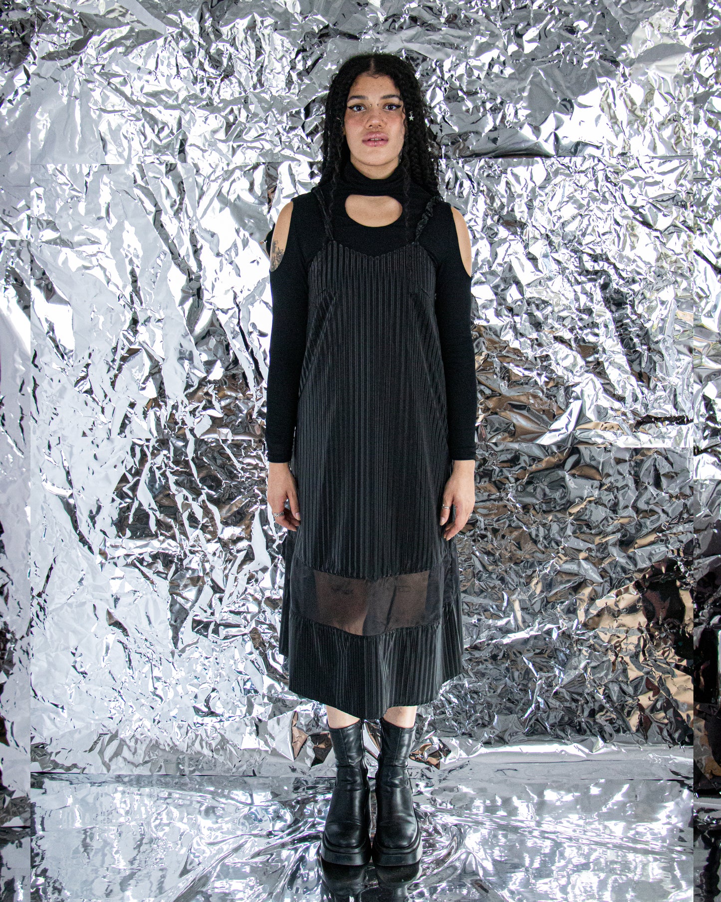Shining Organza Dress
