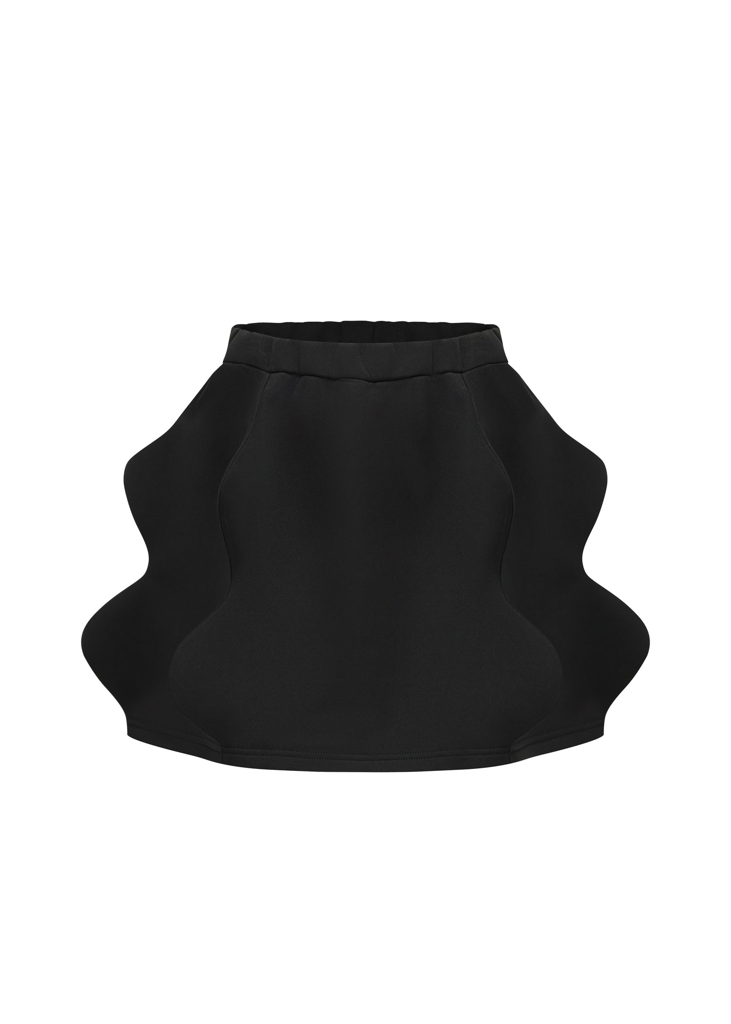 Black Wave Skirt
