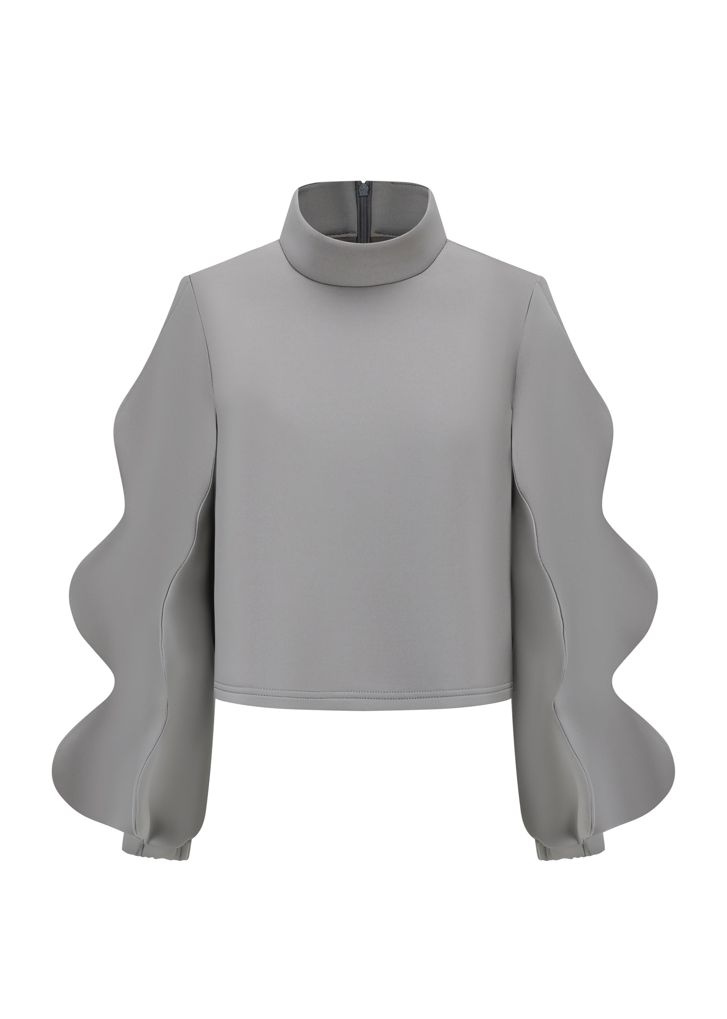 Grey Wave Jumper