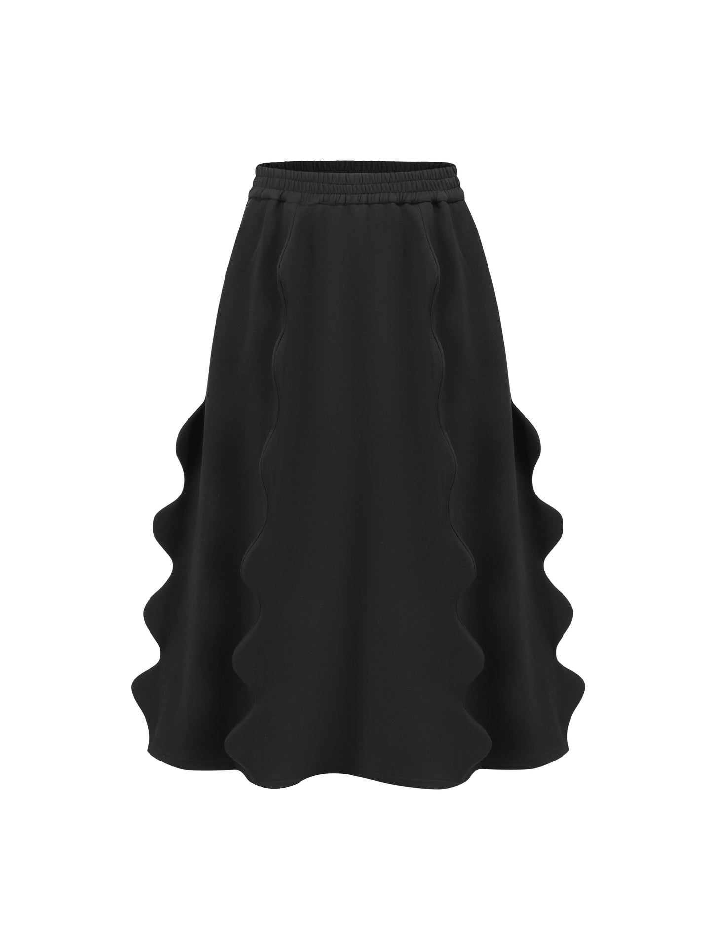 Wave Long Skirt