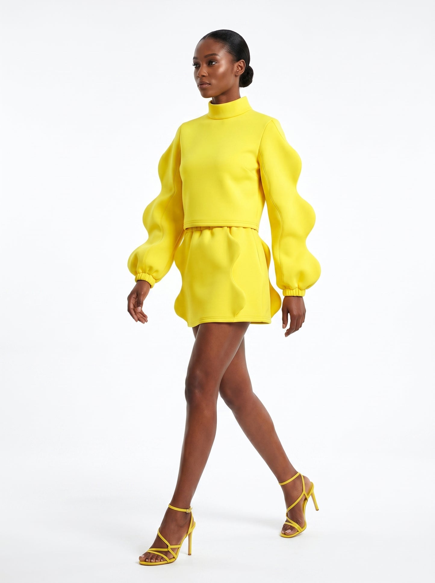 Yellow Wave Suit