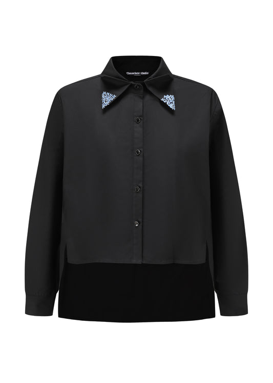 French Silk Ribbon Embroidery Blouse