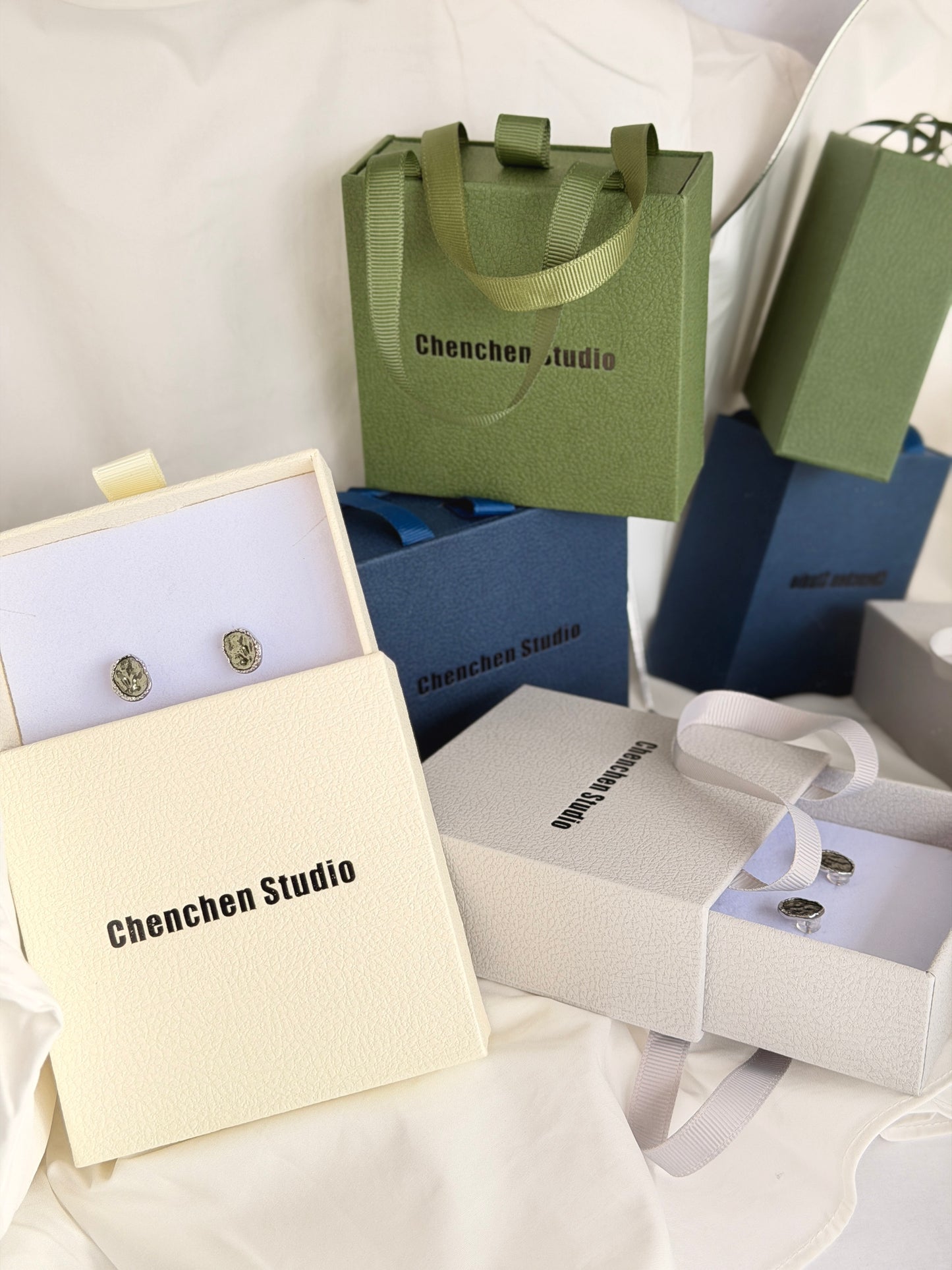 Signature Button Studs