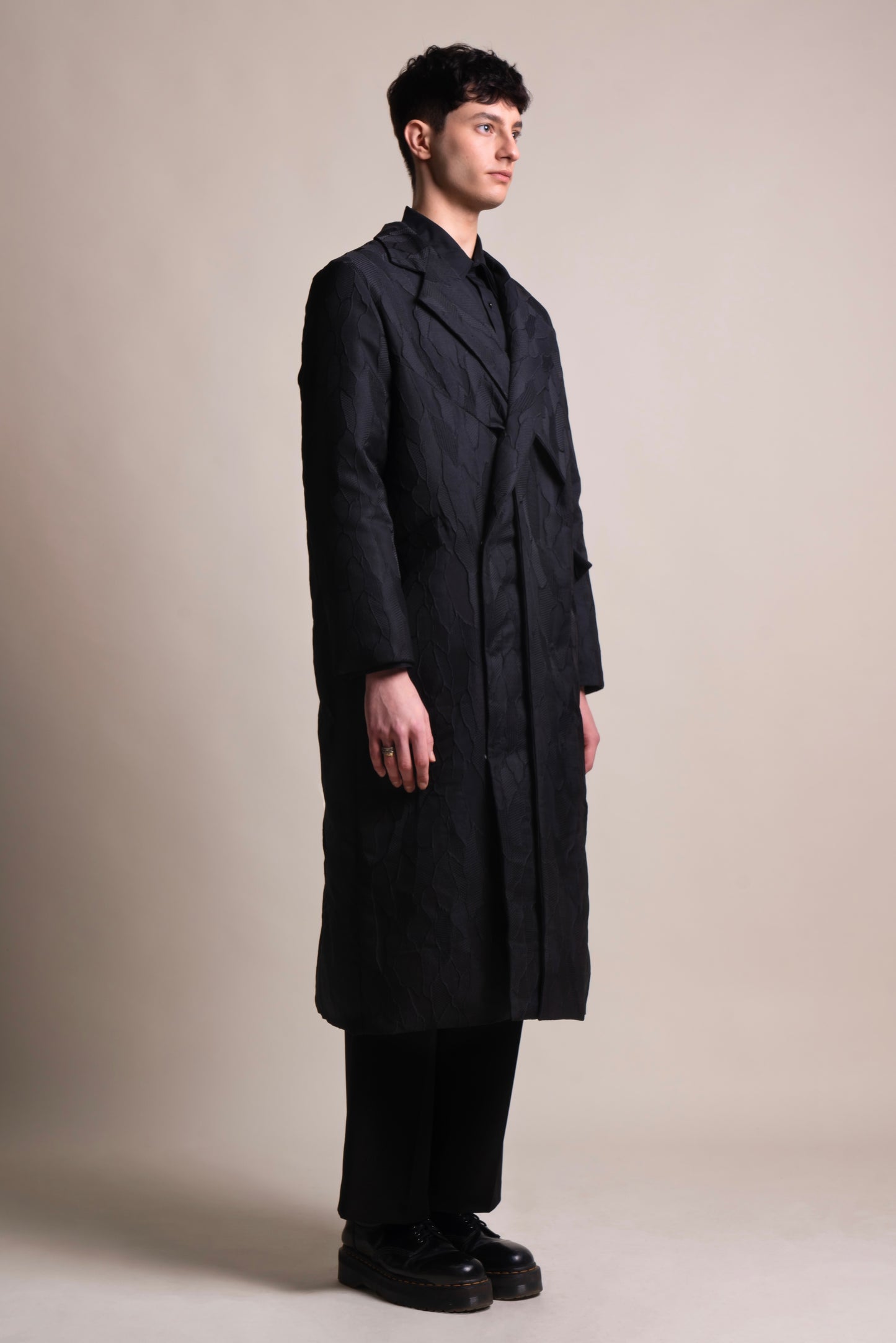 Duck Down Cross Coat - Unisex